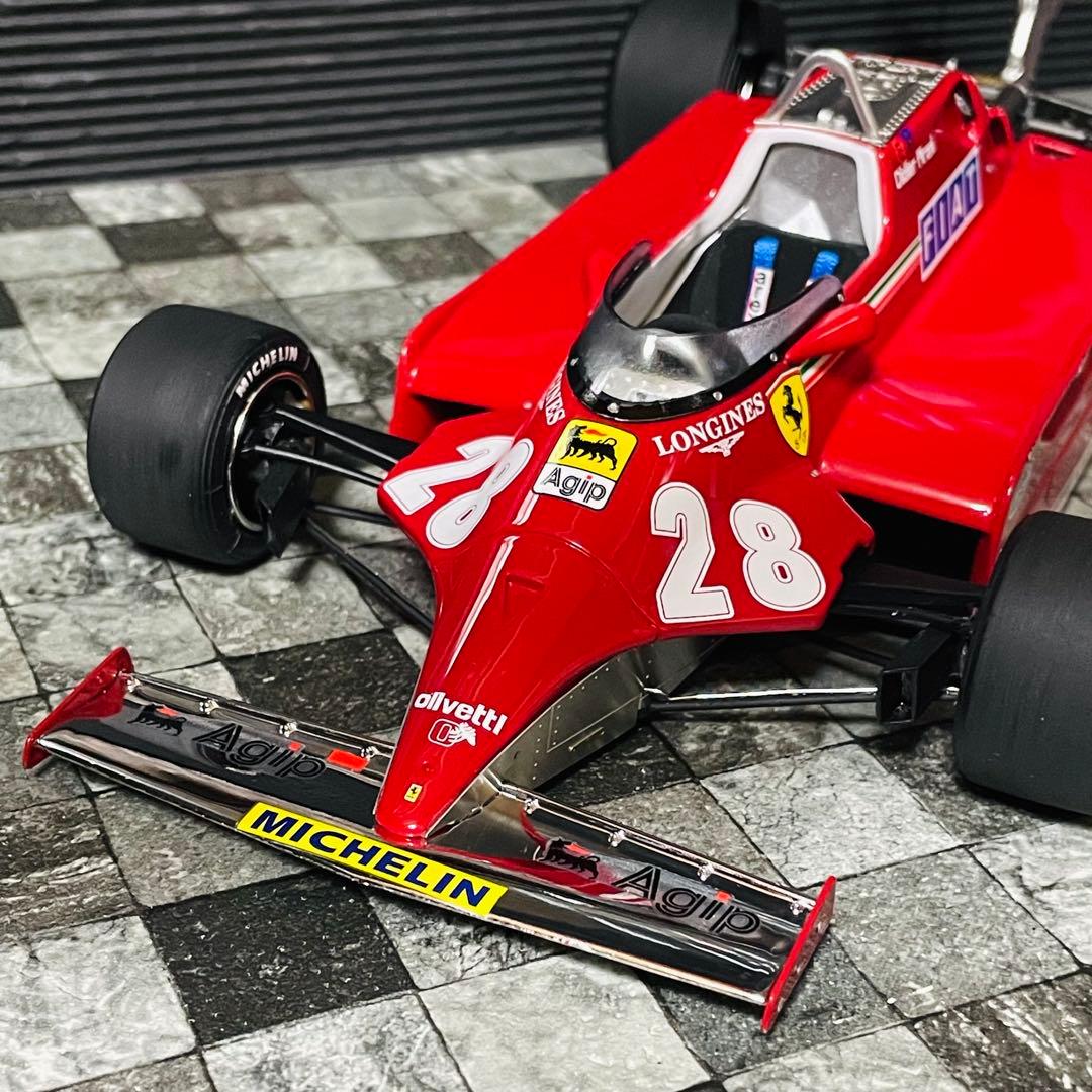 1/18 GP replicas フェラーリ 126CK 1981 D.ピローニ