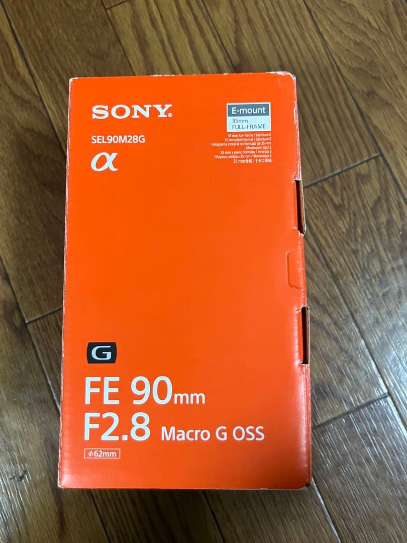 【美品】SONY FE 90mm F2.8 Macro G OSS
