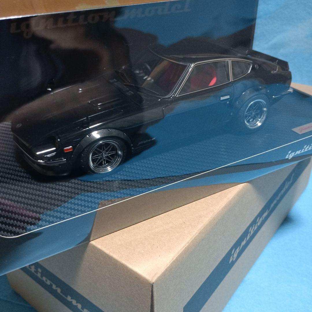 激シブ1/18ミニカーイグニッションモデルs30z ブラック　未開封品