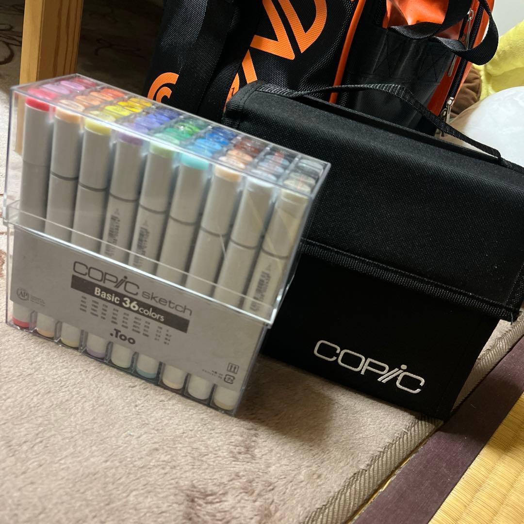 【最終値下げ‼️】コピックスケッチ BASIC36COLORS ＆ バラ色セット