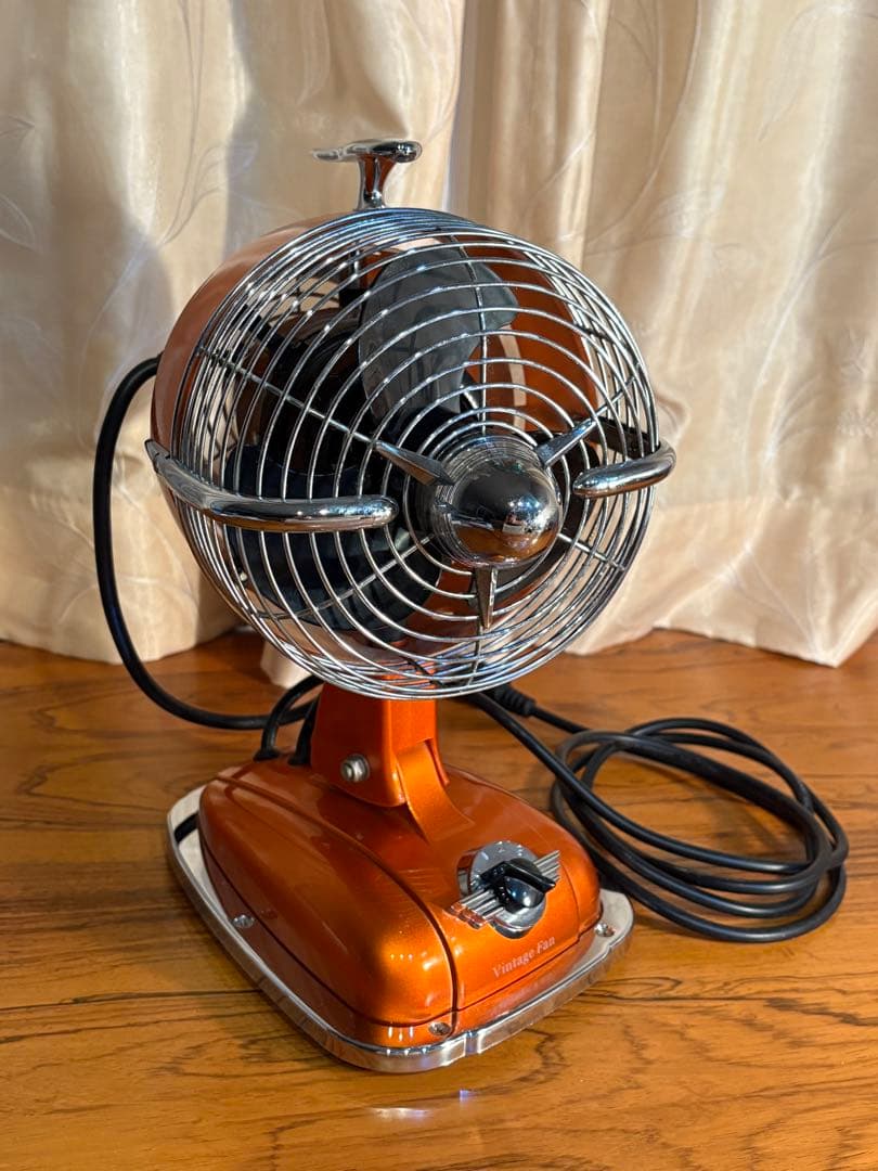 JETFAN レトロ　ビンテージ調　卓上扇風機