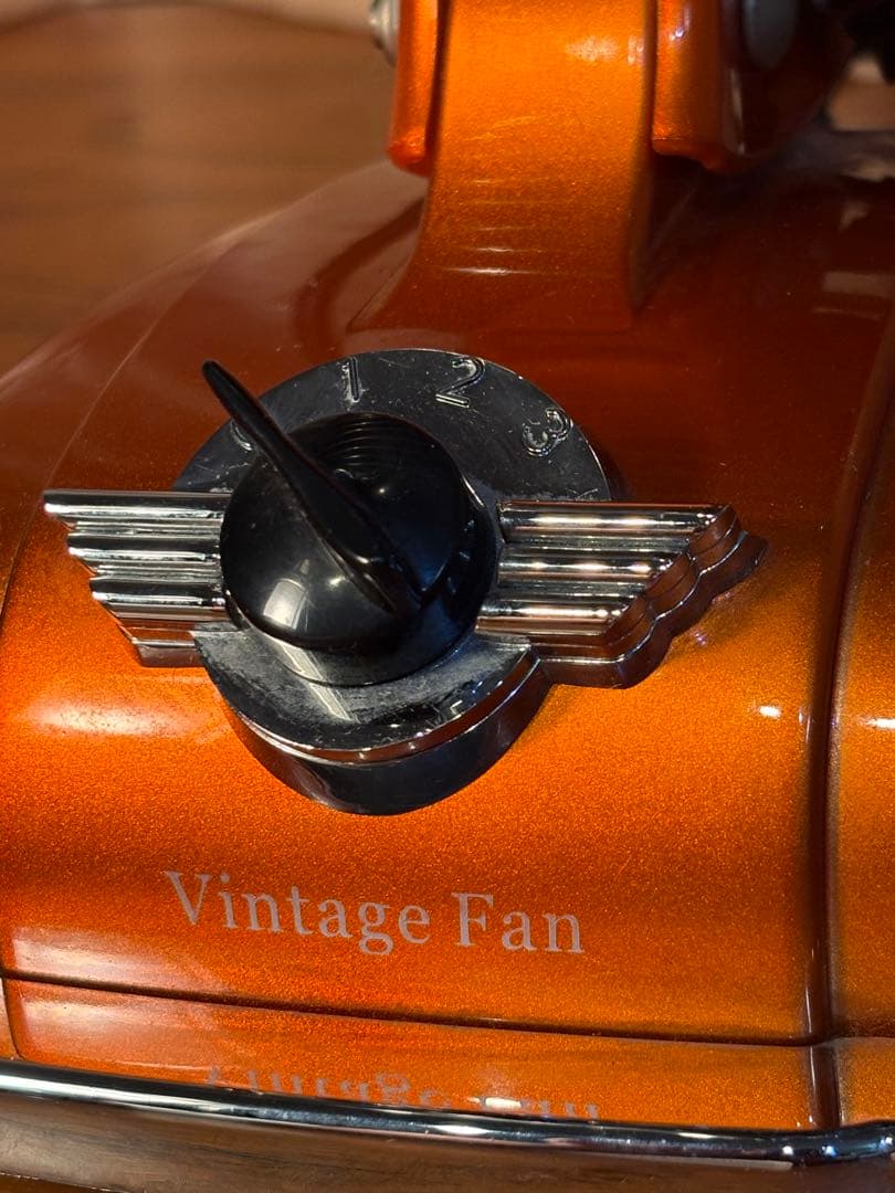 JETFAN レトロ　ビンテージ調　卓上扇風機