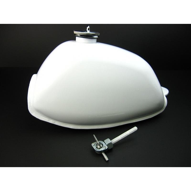 4Lモンキー フューエル/ガソリンタンク (4Lモンキーフレーム用) ホワイト