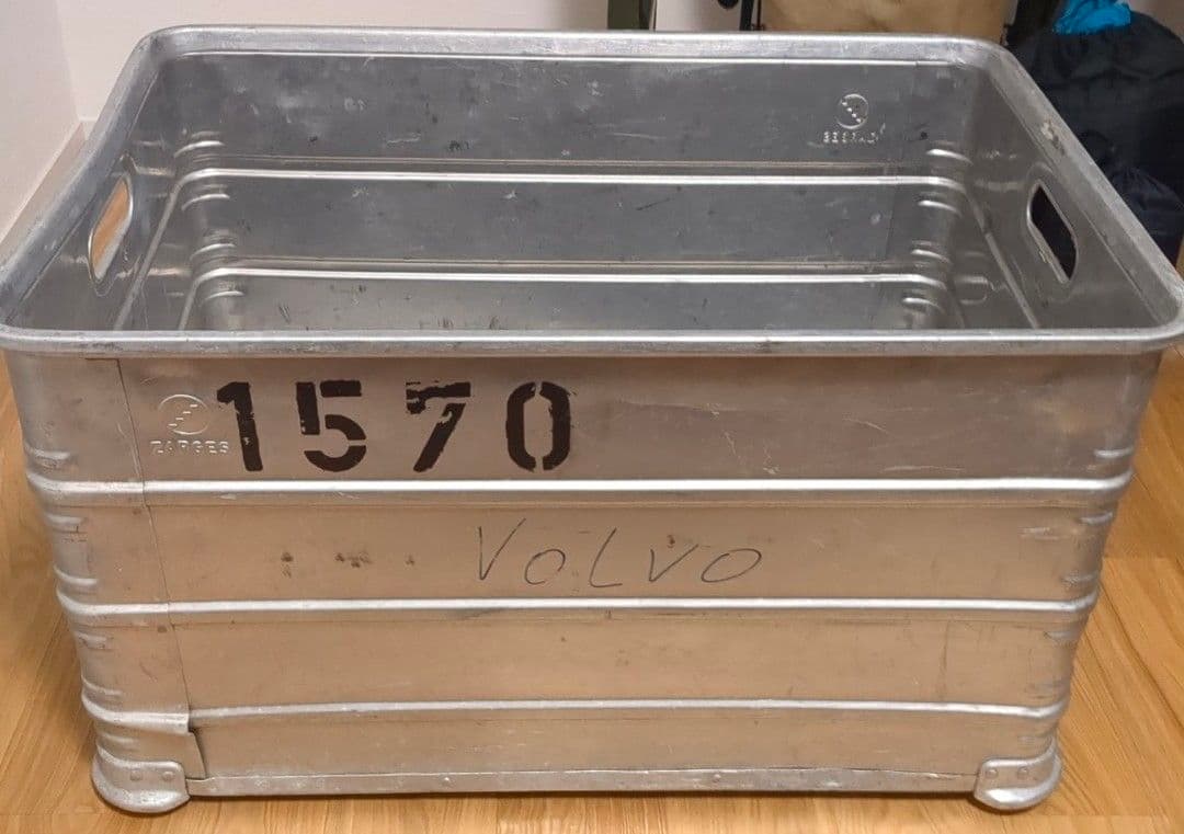 zarges アルミ　コンテナ　ヴィンテージ　ドイツ