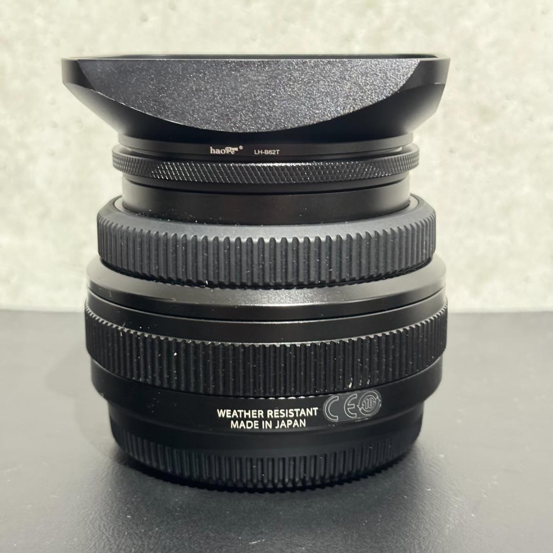 【即決】GF50mmF3.5 R LM WR + 保護フィルター + フード