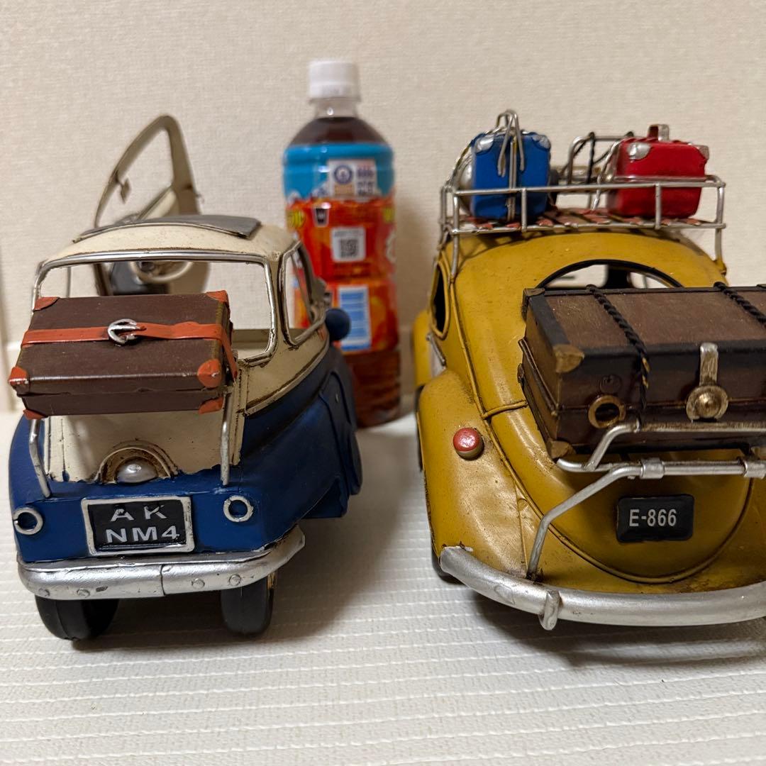 フォルクスワーゲン ビートル & シトロエン 2CV ダイキャストモデル