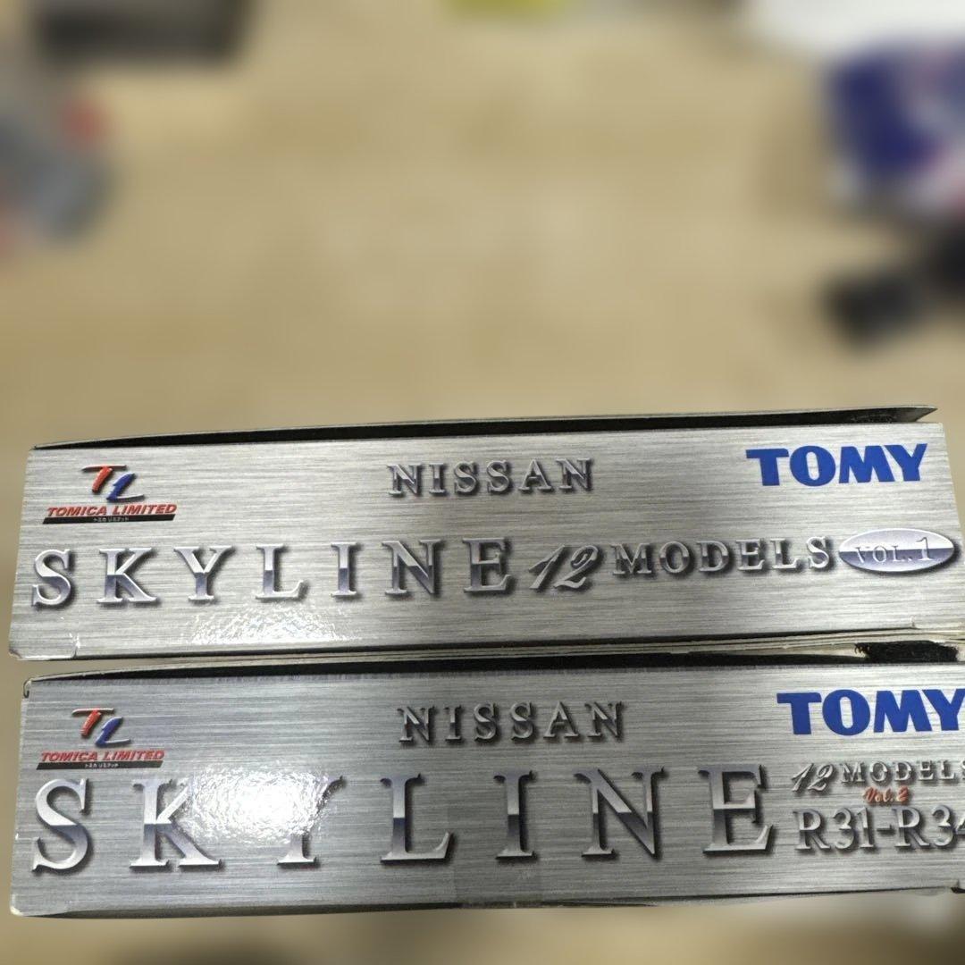 TOMICA NISSAN SKYLINE 12 MODELS セット