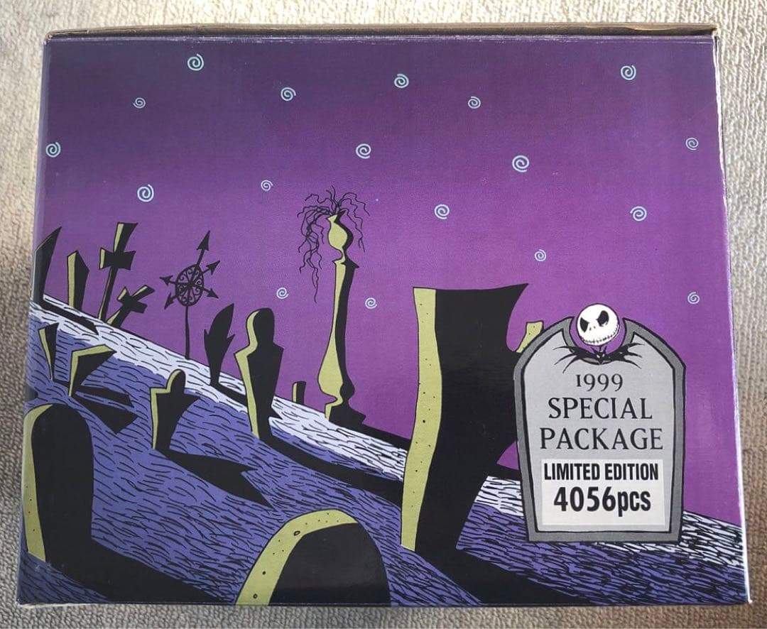 美品 ナイトメア・ビフォア・クリスマス サンタジャック&ゼロ レジンフィギュア