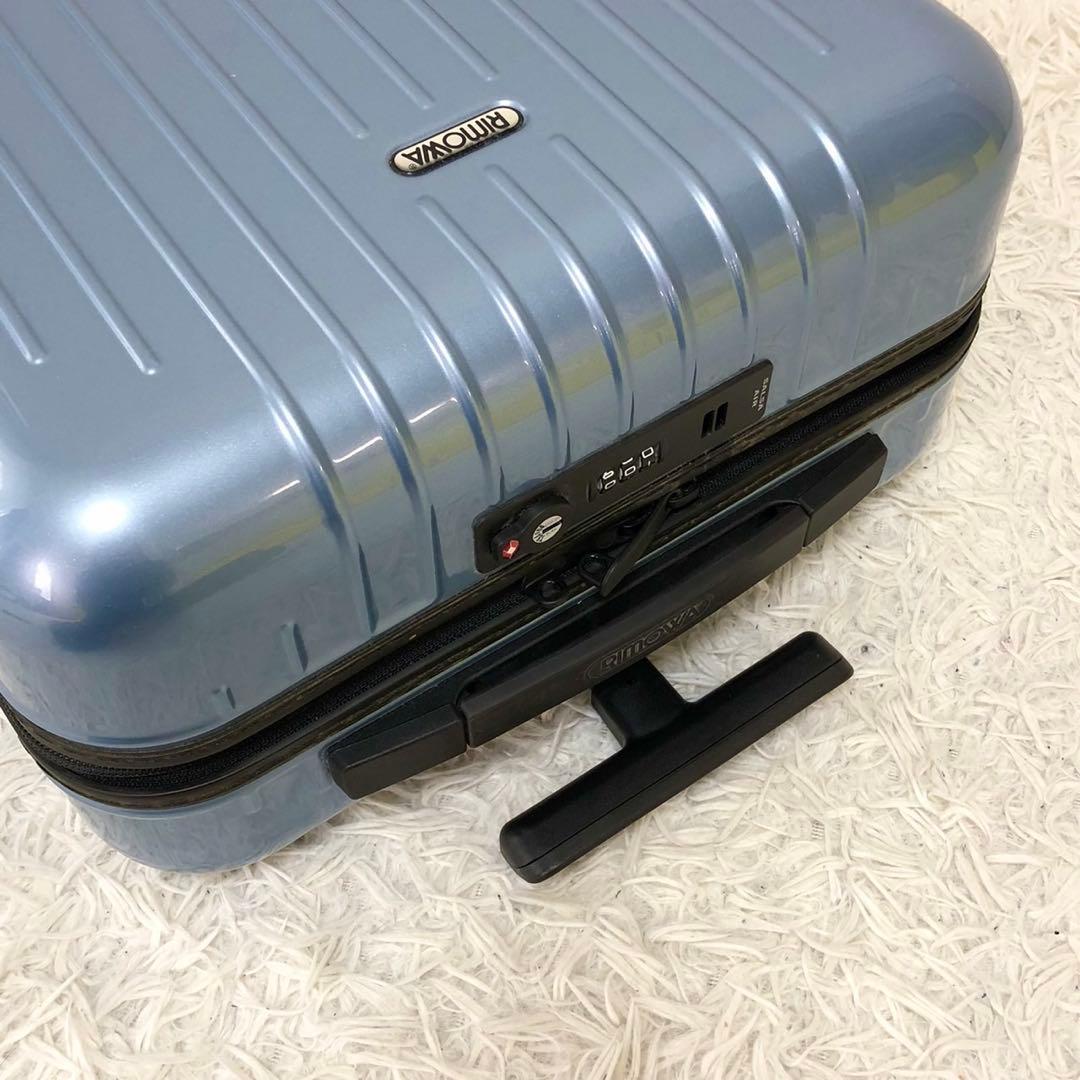 極美品✨リモワ キャリーケース サルサエアー 4輪 33L TSAロック ブルー