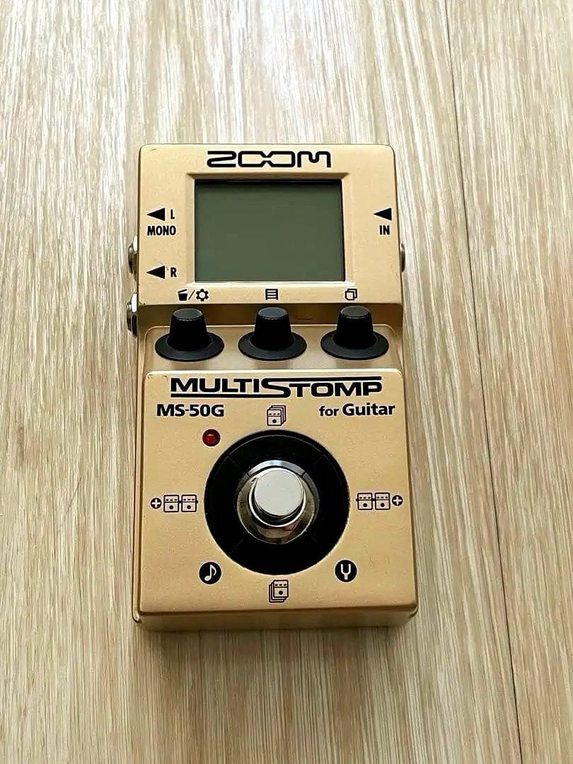 【GOLDエディション】ZOOM MS-50G 元箱付