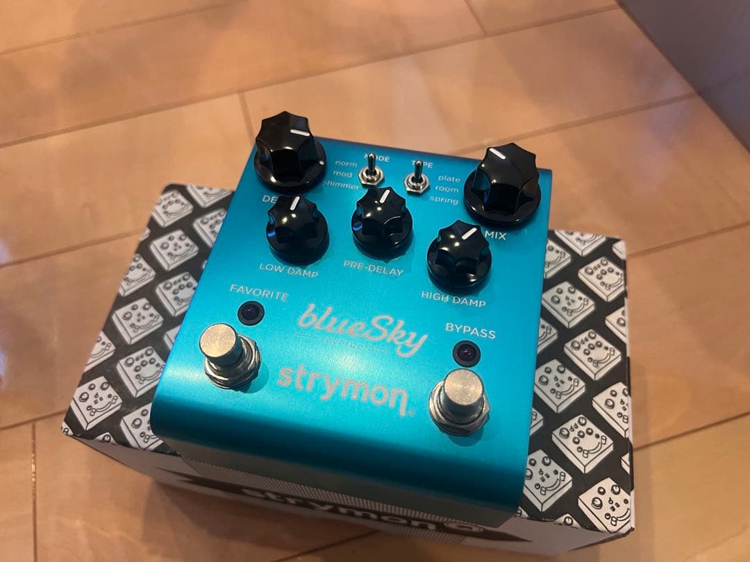 strymon blueSky リバーブエフェクター