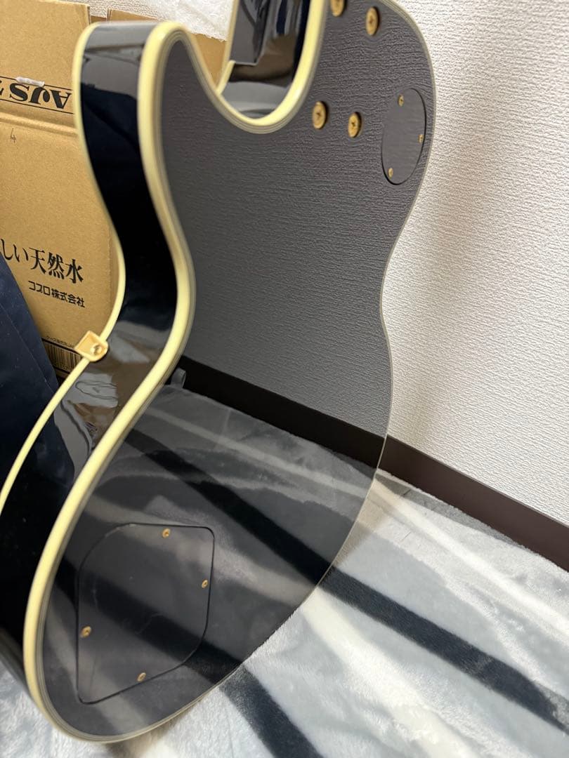 BUSKER'S ブラック エレキギター レスポールタイプ