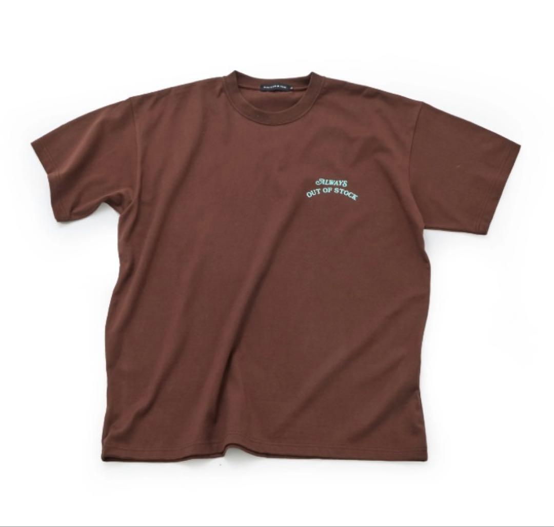 always out of stock 9周年　記念　Tシャツ　ターコイズ