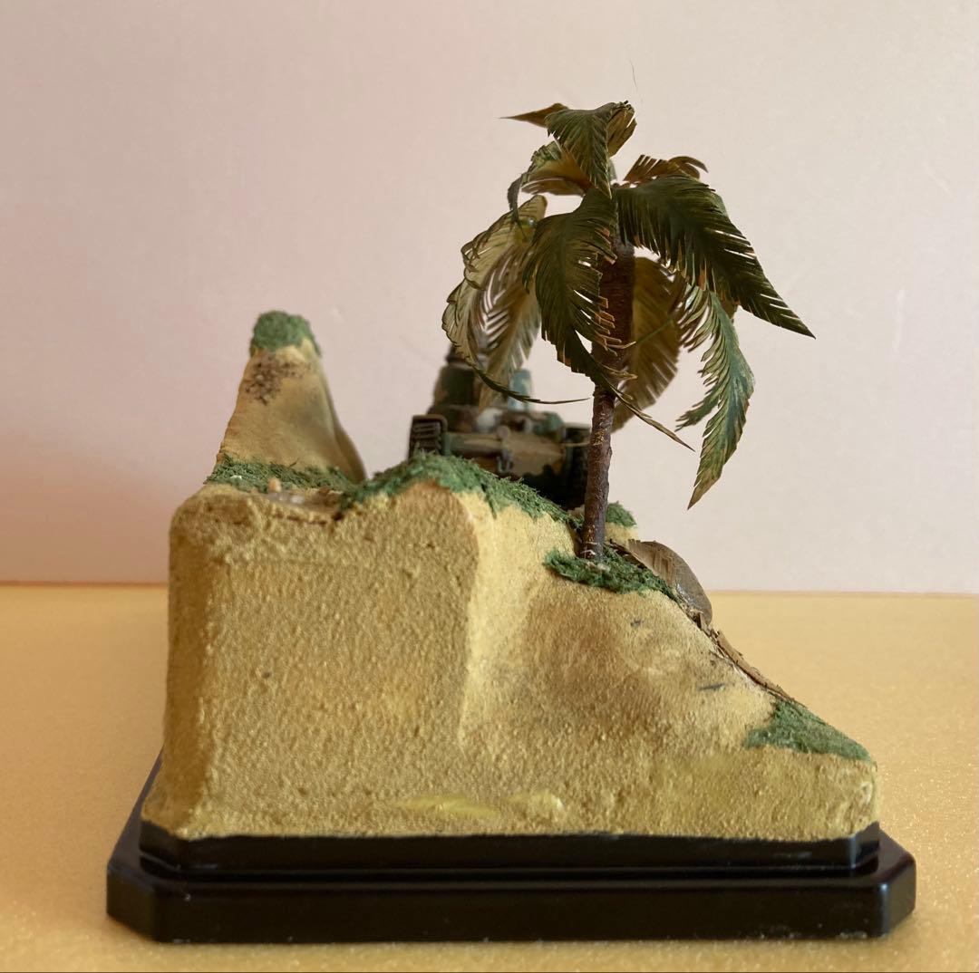 ジオラマ 1/76 日本陸軍97式中戦車改チハ