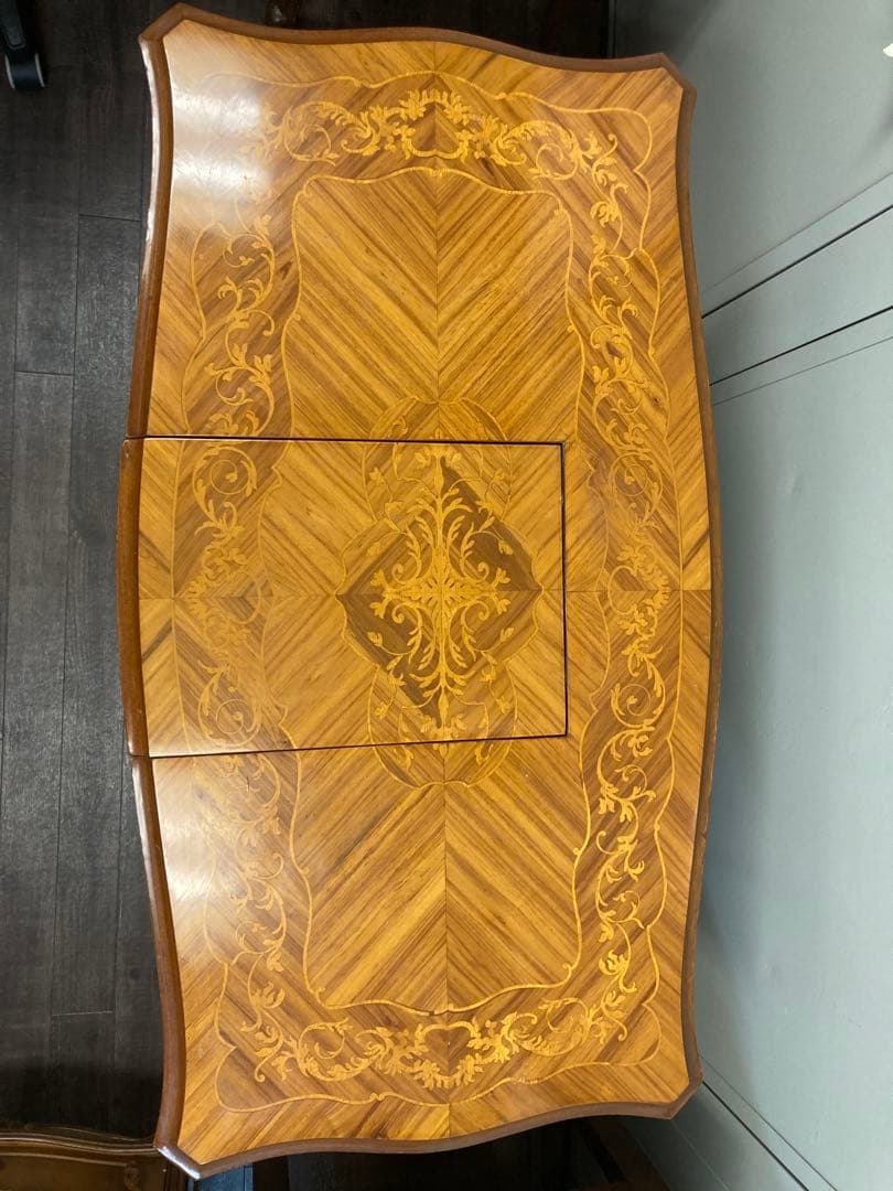 イタリア 最高級象嵌机 クラシック アンティーク エレガント マルコーニアルテ