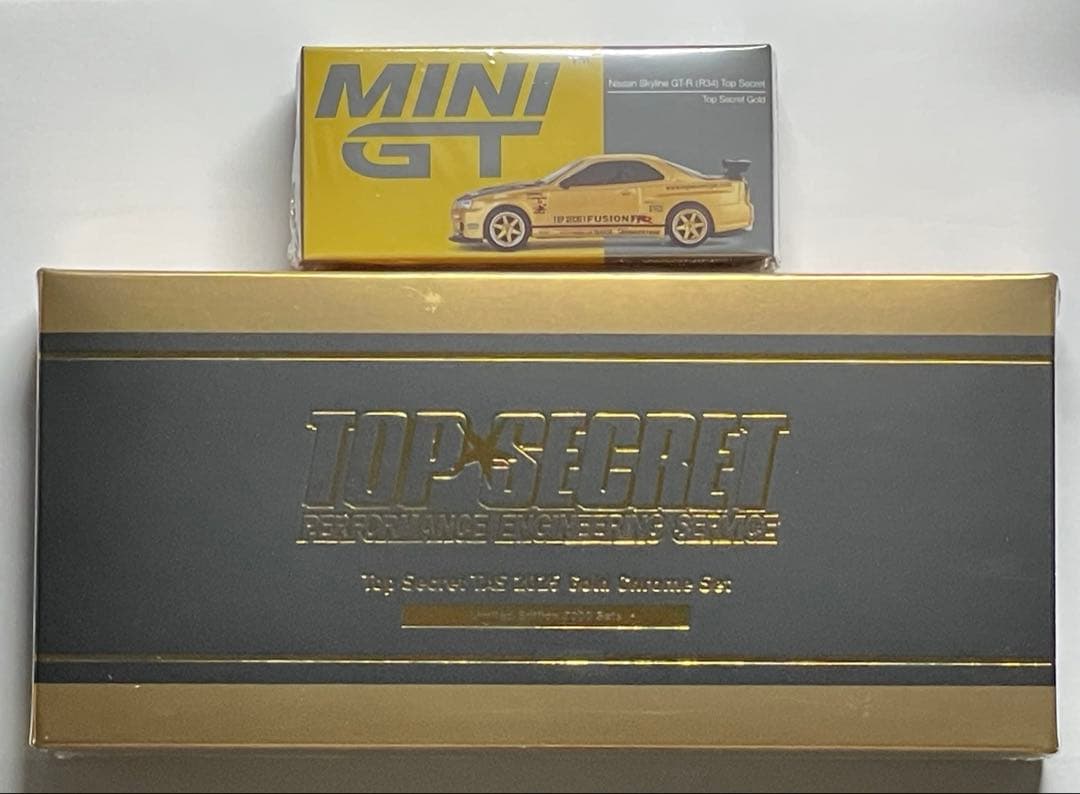 MINIGT Top Secret ゴールド 計4台 東京オートサロン 日本限定