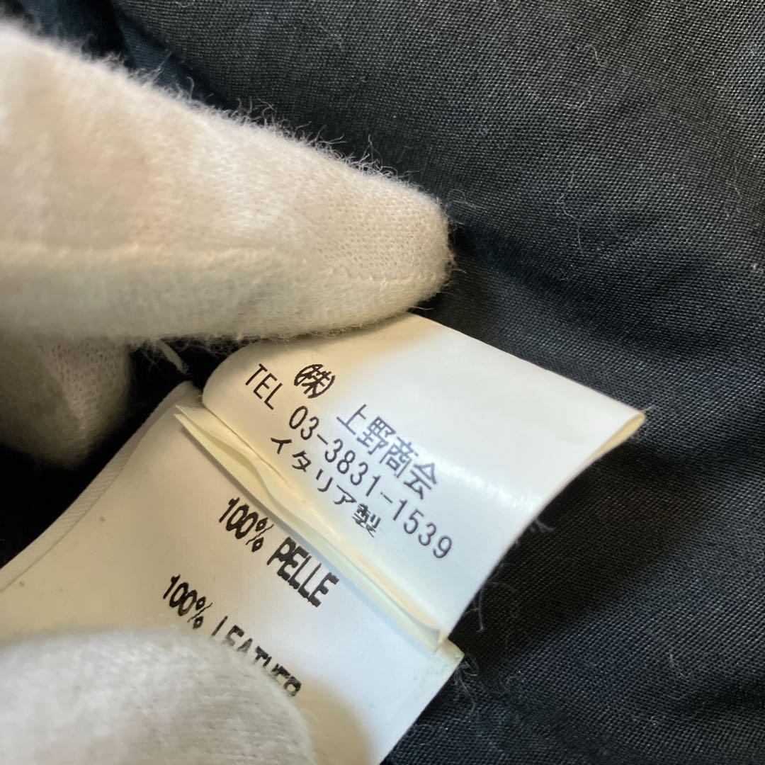 【希少】SANTACROCE バッファローレザー レザージャケット Sサイズ