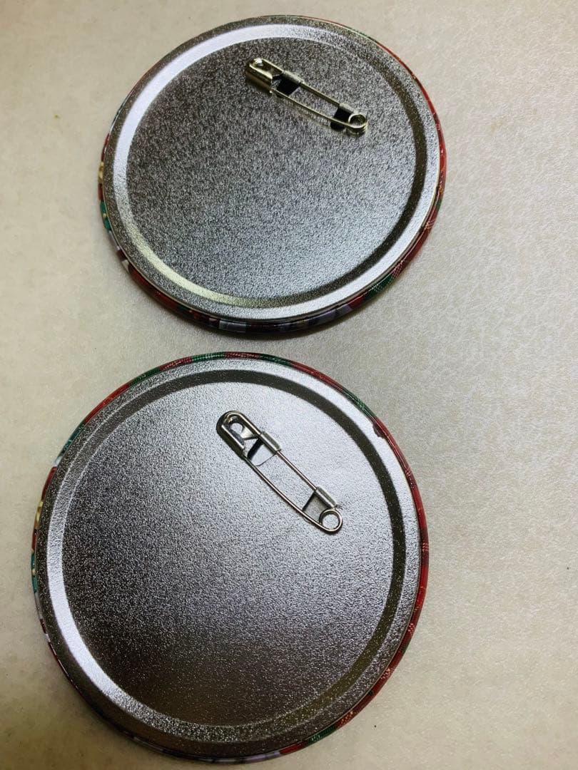 第五人格　75mm缶バッジ スイパラ　バトラーズカフェ　コラボ　庭師＆復讐者