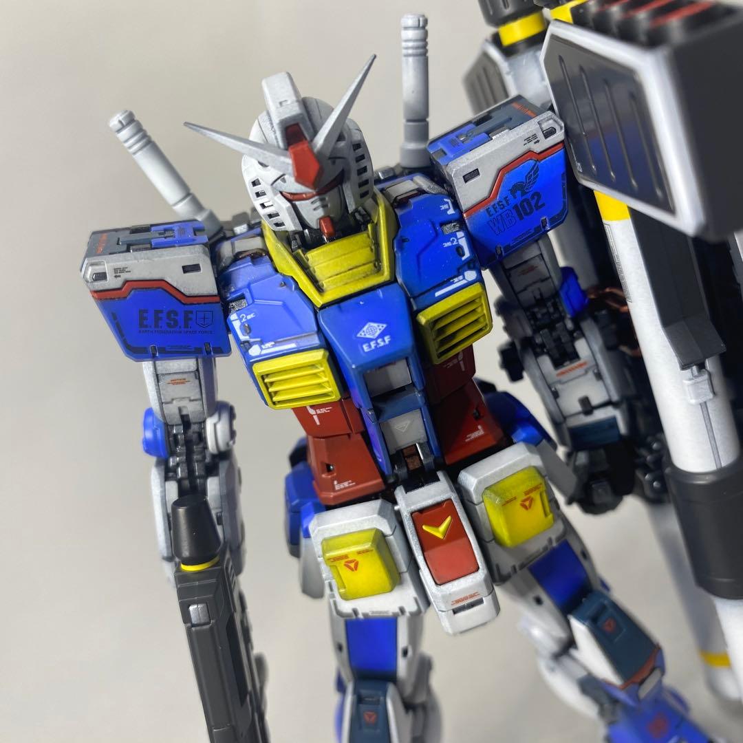 RG RX-78-2 ガンダム Ver.2.0 全塗装　完成品　ガンプラ　塗装済