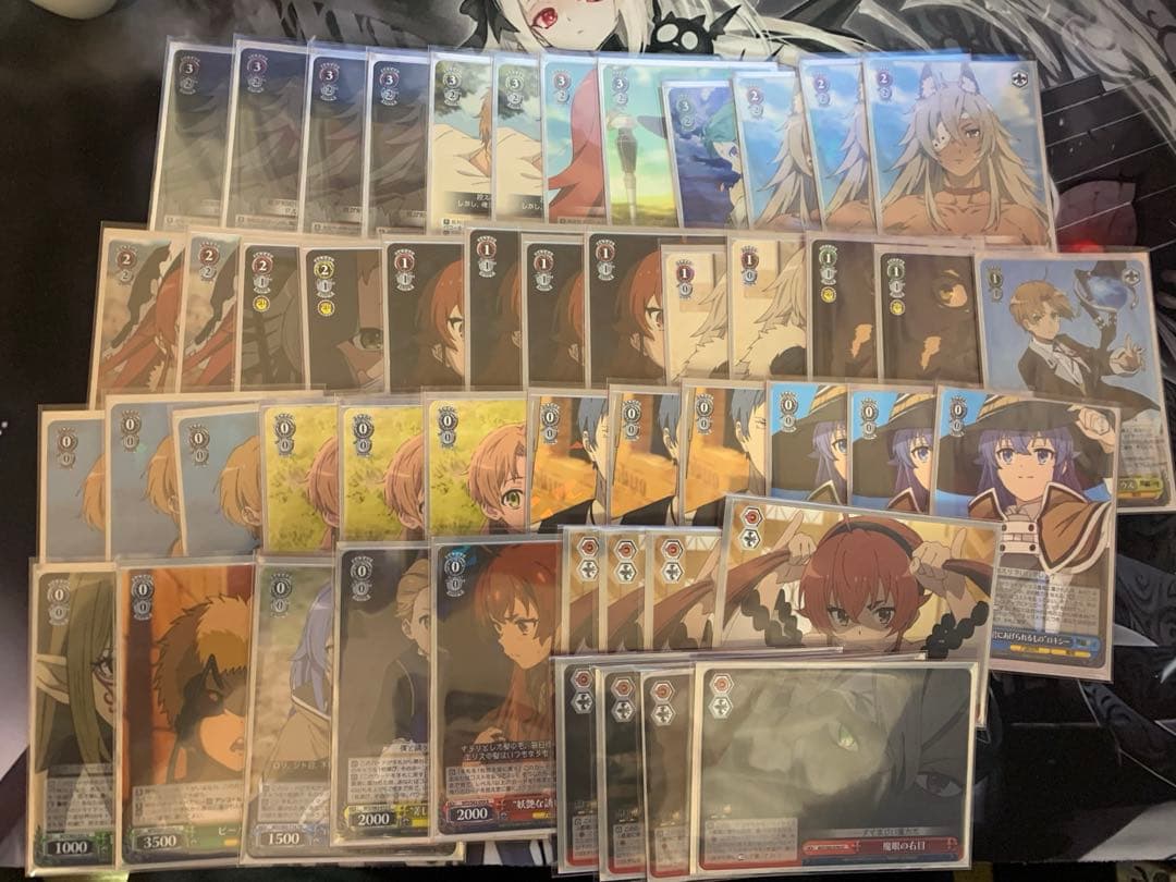 《引退品D》 無職転生 8電源デッキスリーブ付き