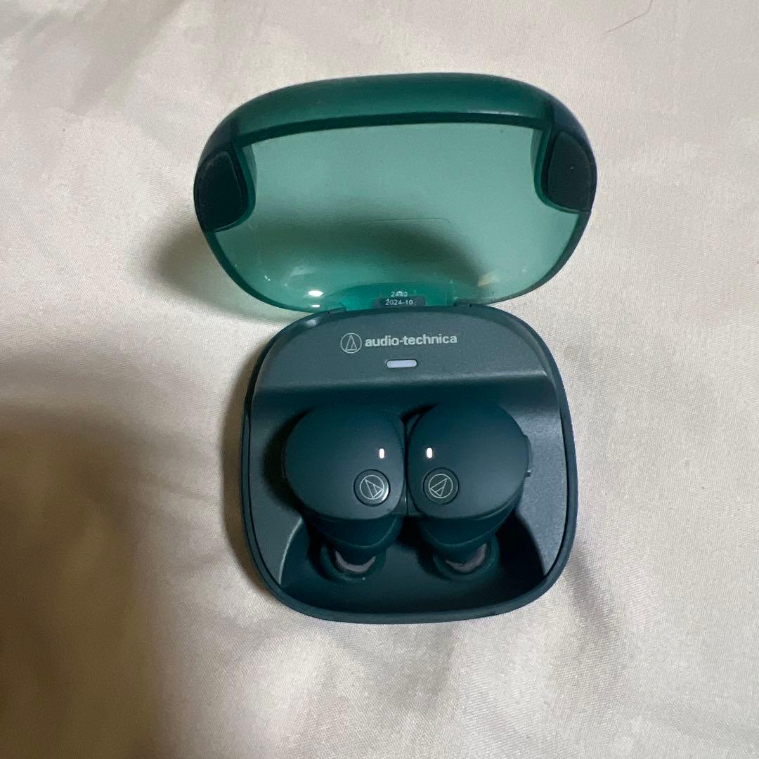 【中古品】ATH-CKS50TW2 GR(E) ワイヤレスイヤホン