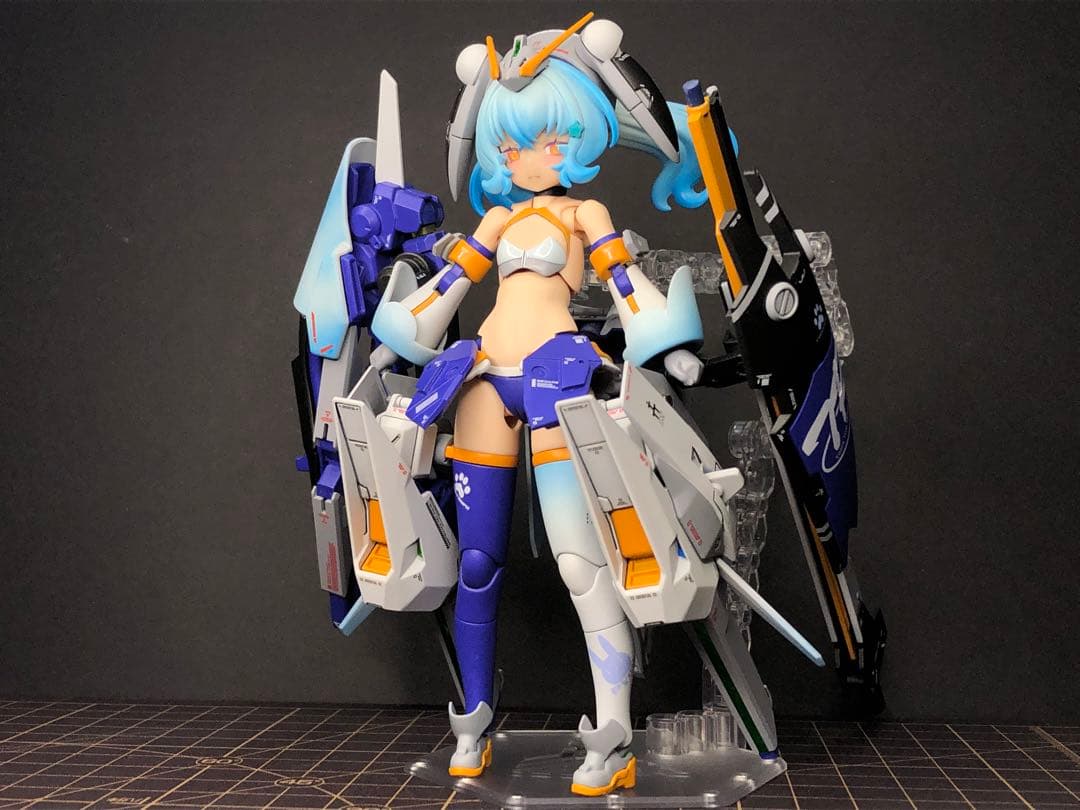 メガミデバイス PUNI☆MOFU トゥーンドウォート　塗装済み完成品