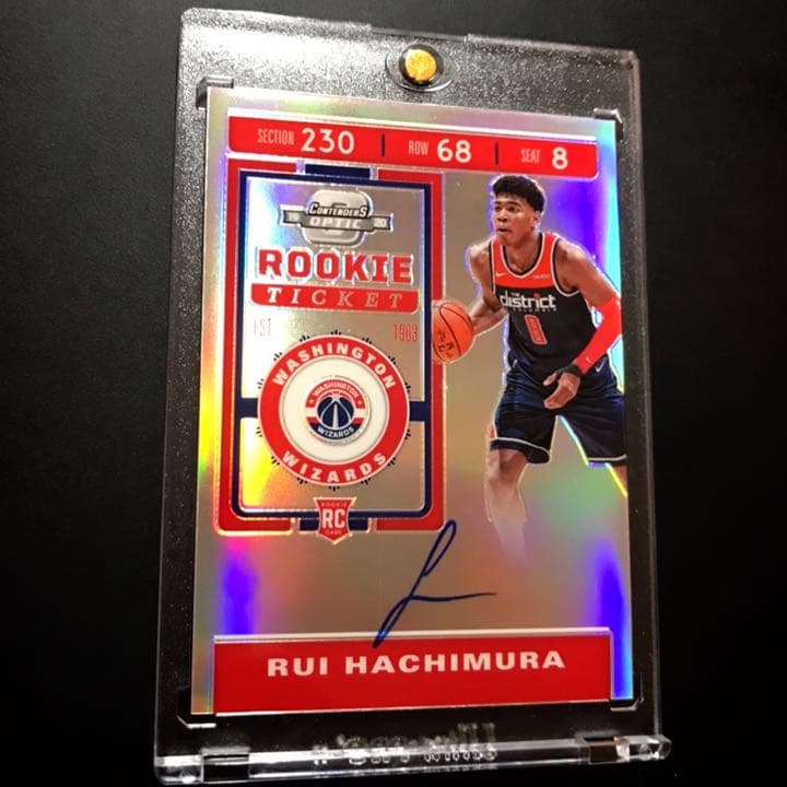 【305】 NBA カード Rui Hachimura RC auto 八村 塁