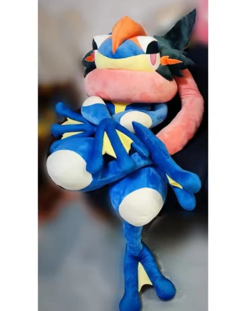 新作 70cm 巨大ぬいぐるみ ポケモン 海外製ゲッコウガ　等身大サイズ変更可能