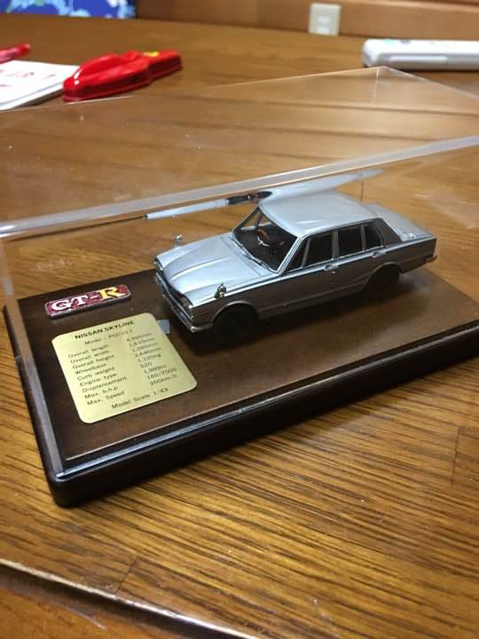 超レア 1/43 ハンドメイド ハコスカ ミニカー PGC10