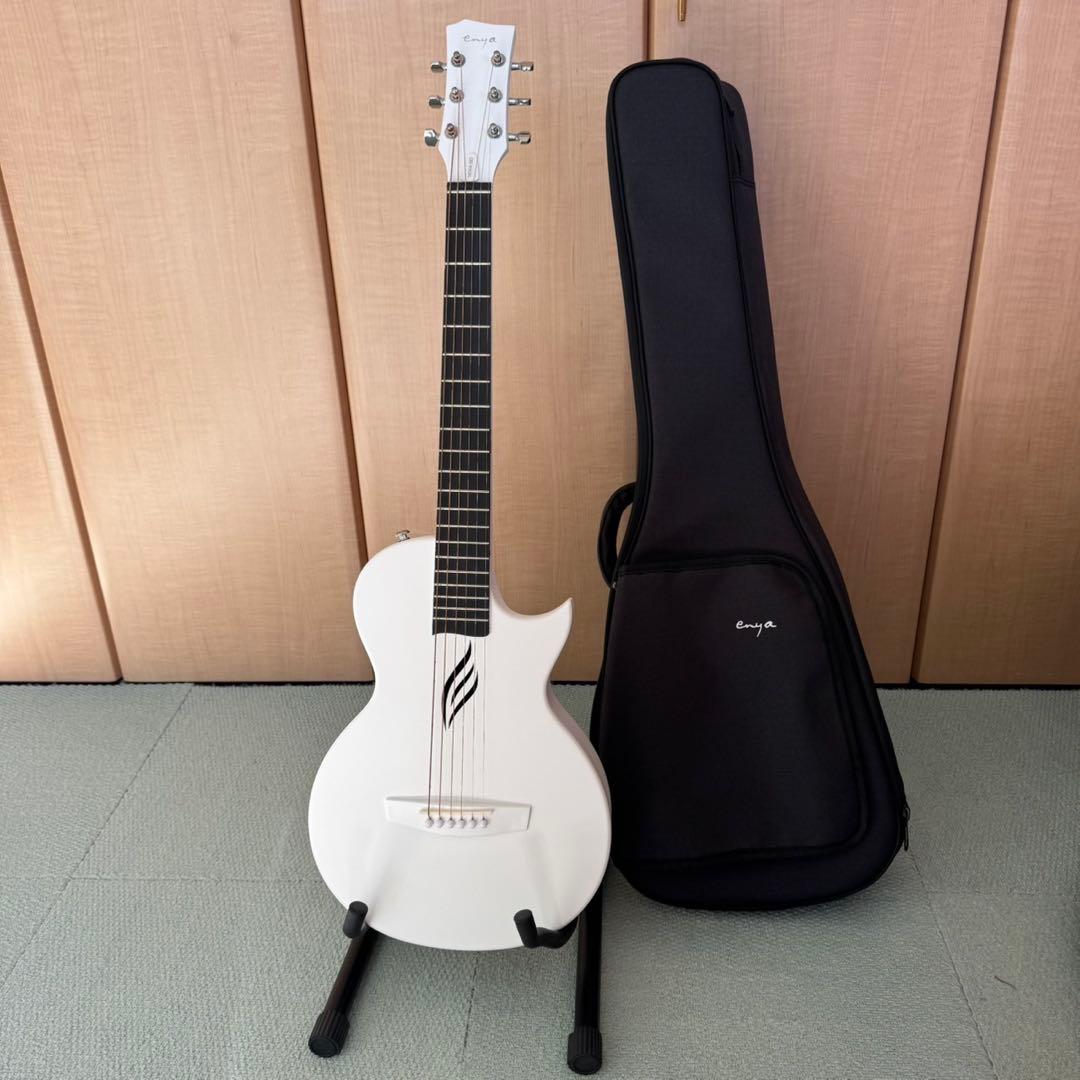 S*n様 Enya Nova Goアコースティックギター ホワイト