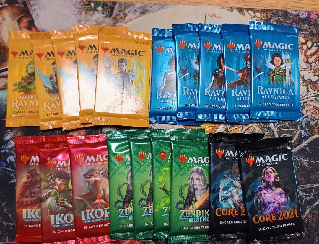 MTG 未開封パック まとめ売り 英語版 35パック