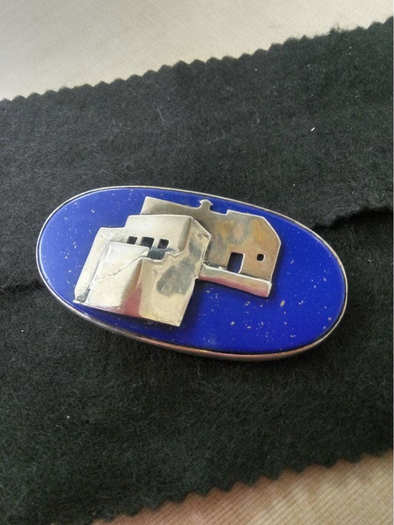 お値下げ致します^_^ ジュエリーデザイナー石川暢子作ブローチ