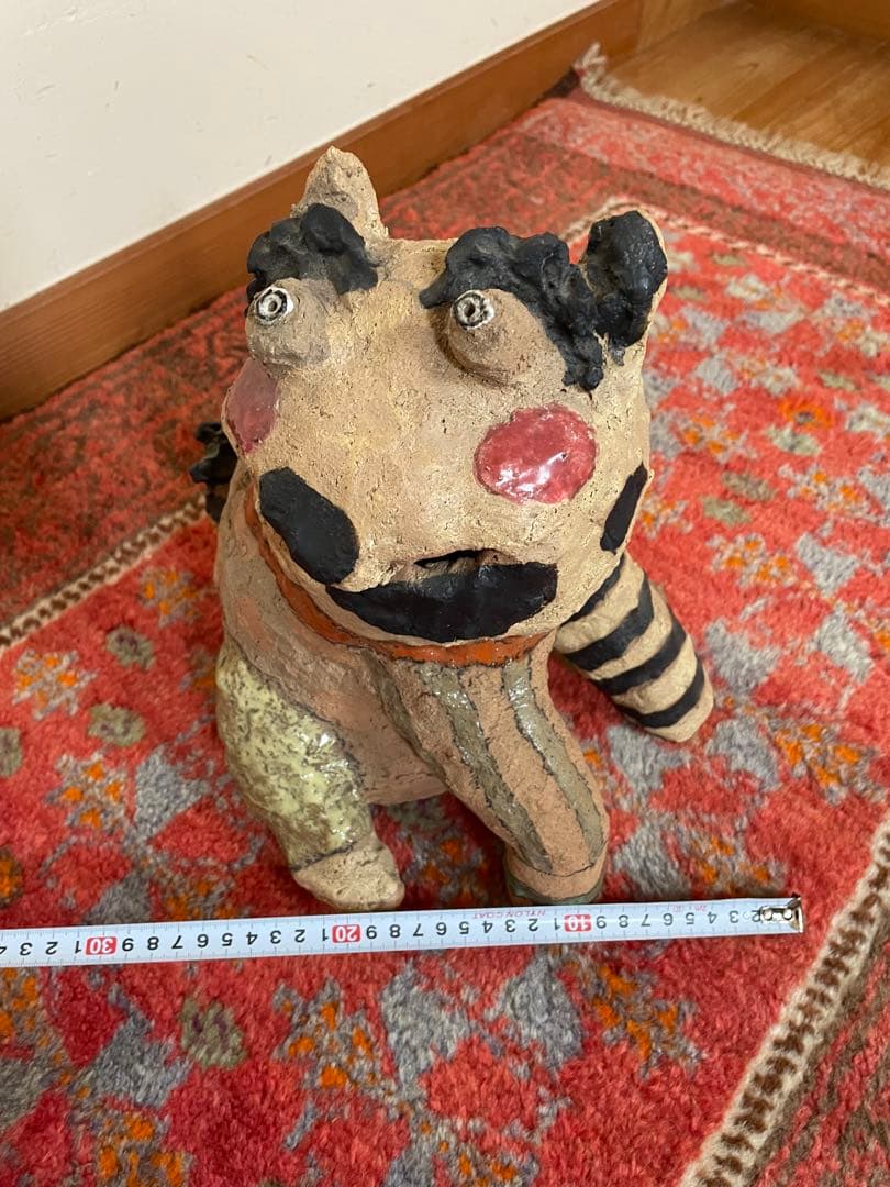 吉川千香子猫のオブジェ