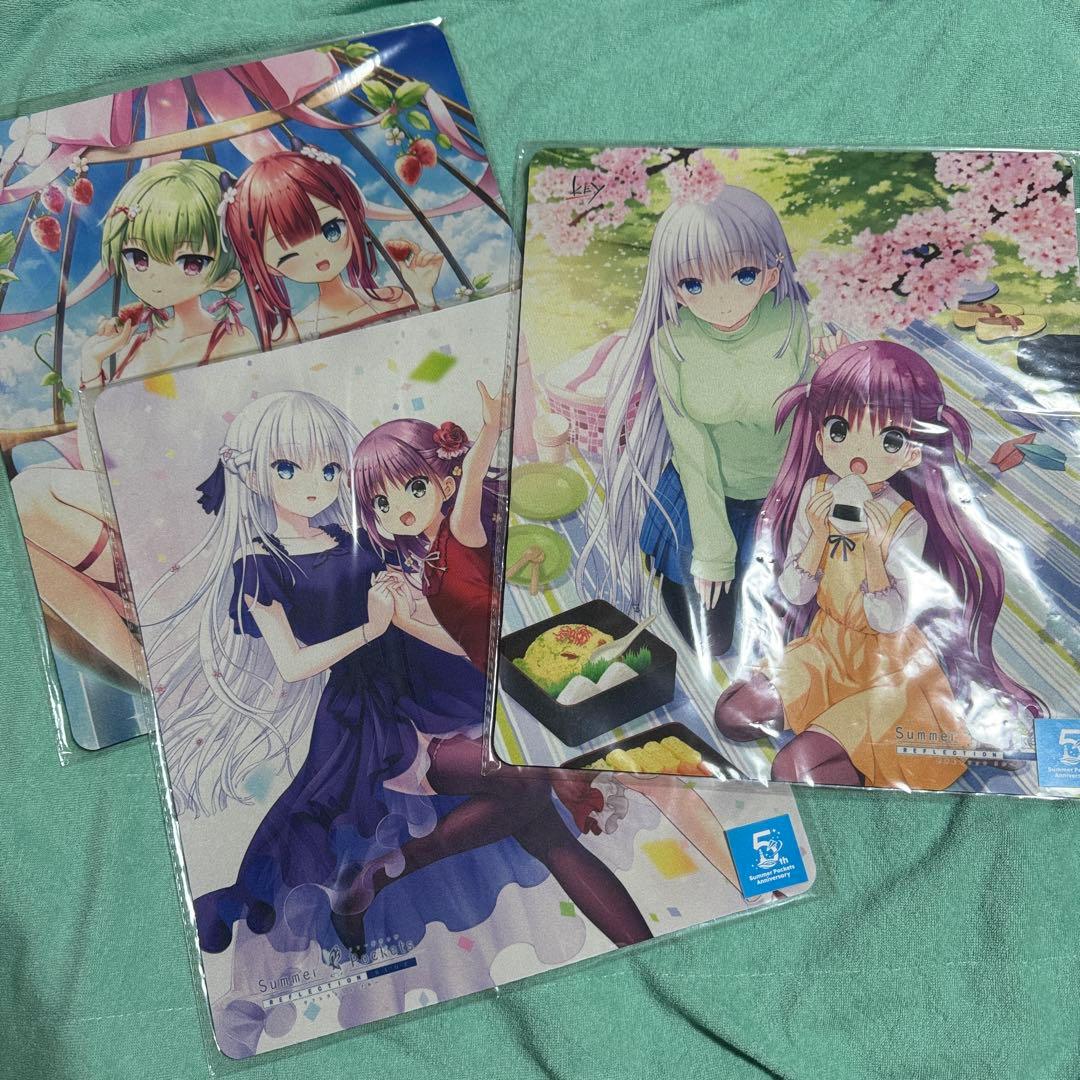 Summer Pockets RB デスクマット 3点セットサマーポケッツ