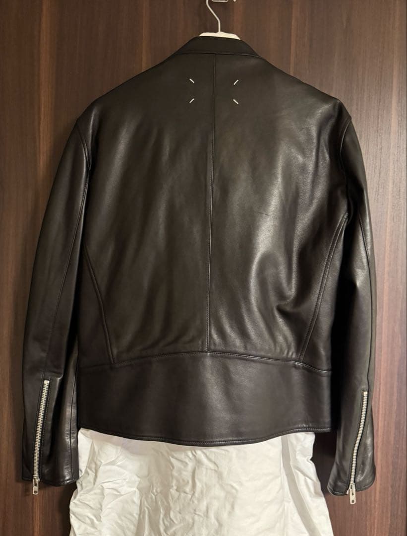 国内正規 美品MaisonMargiela ハの字 ライダース 50 マルジェラ