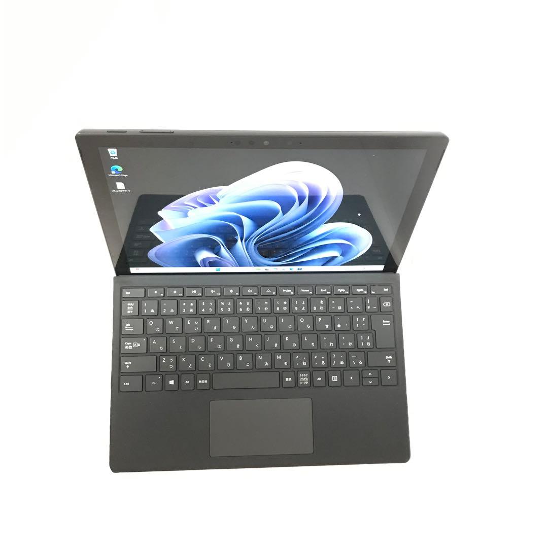 【超美品・ブラック】 Surface Pro7 8G/256G Office
