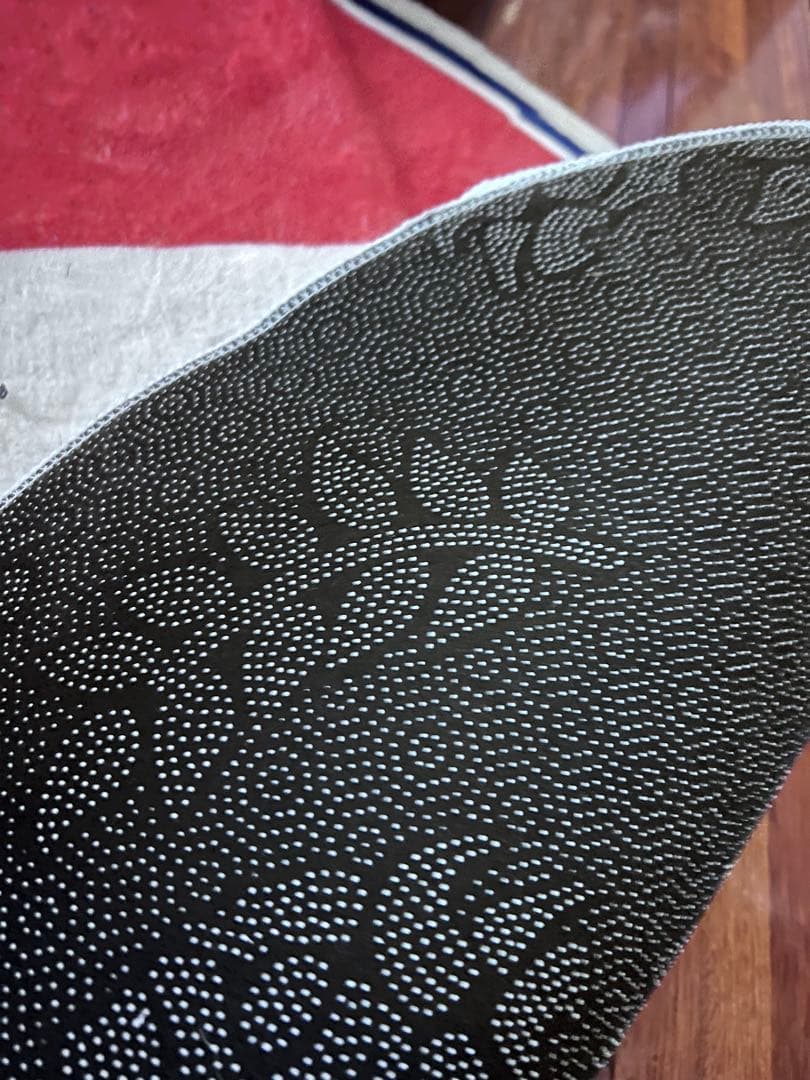 Gulfガルフの玄関マットサイズ径1M大きめです。