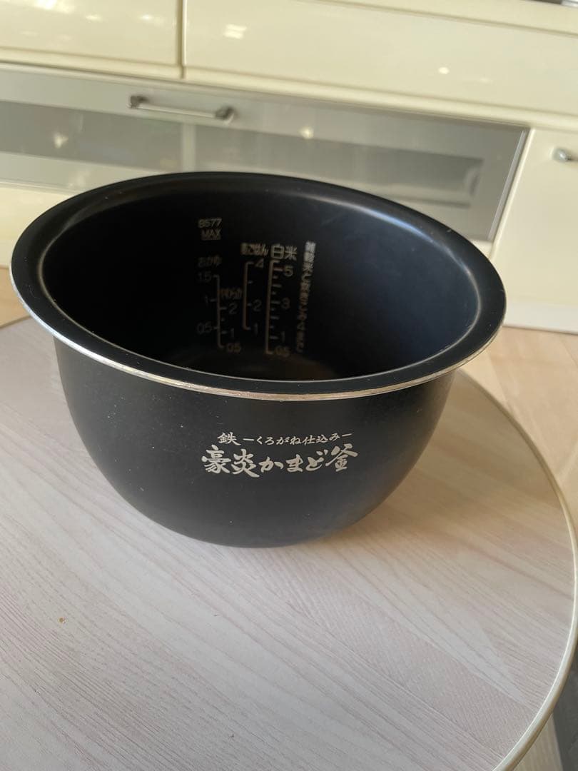 象印 圧力IH 炊飯器 炎舞炊き NW-PS10 墨黒 5.5合炊き 20年製