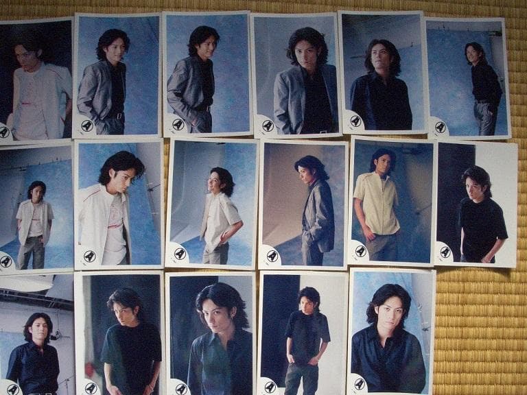 佐藤アツヒロ・公式写真（A）17枚セット