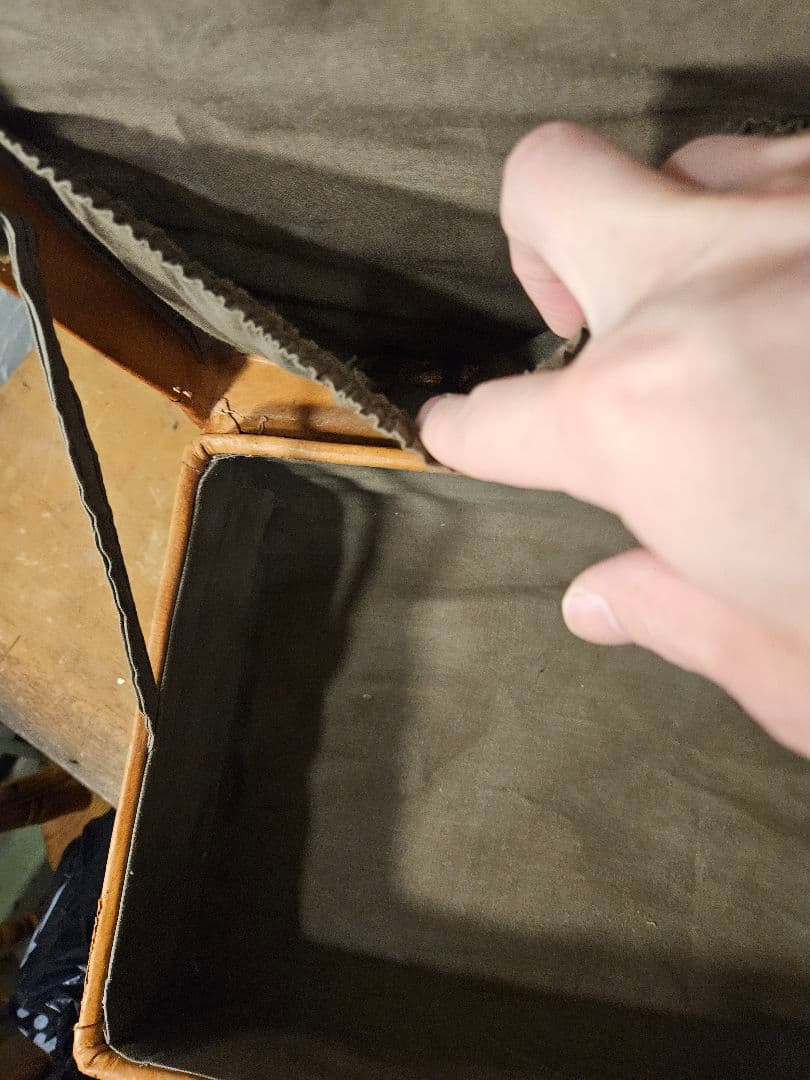 トランク　スーツケース　ビジネスバッグ　店舗什器　小ぶり　昭和レトロ　アンティー