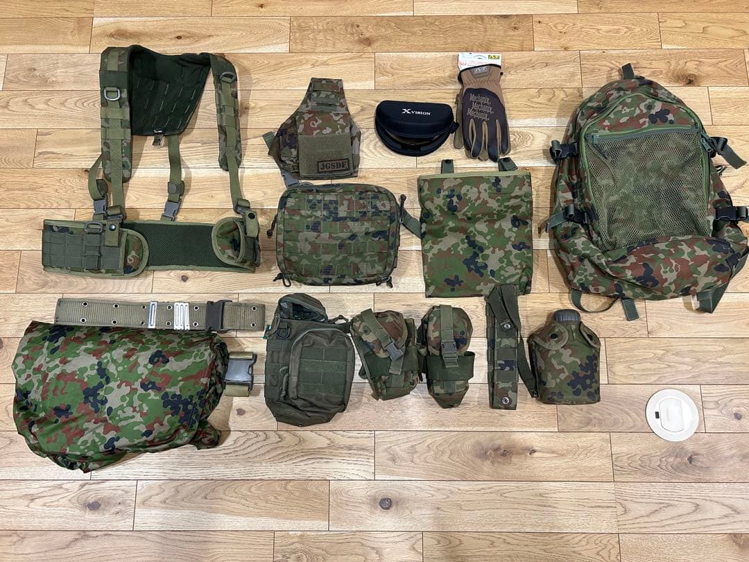 陸上自衛隊個人装具 14点セット