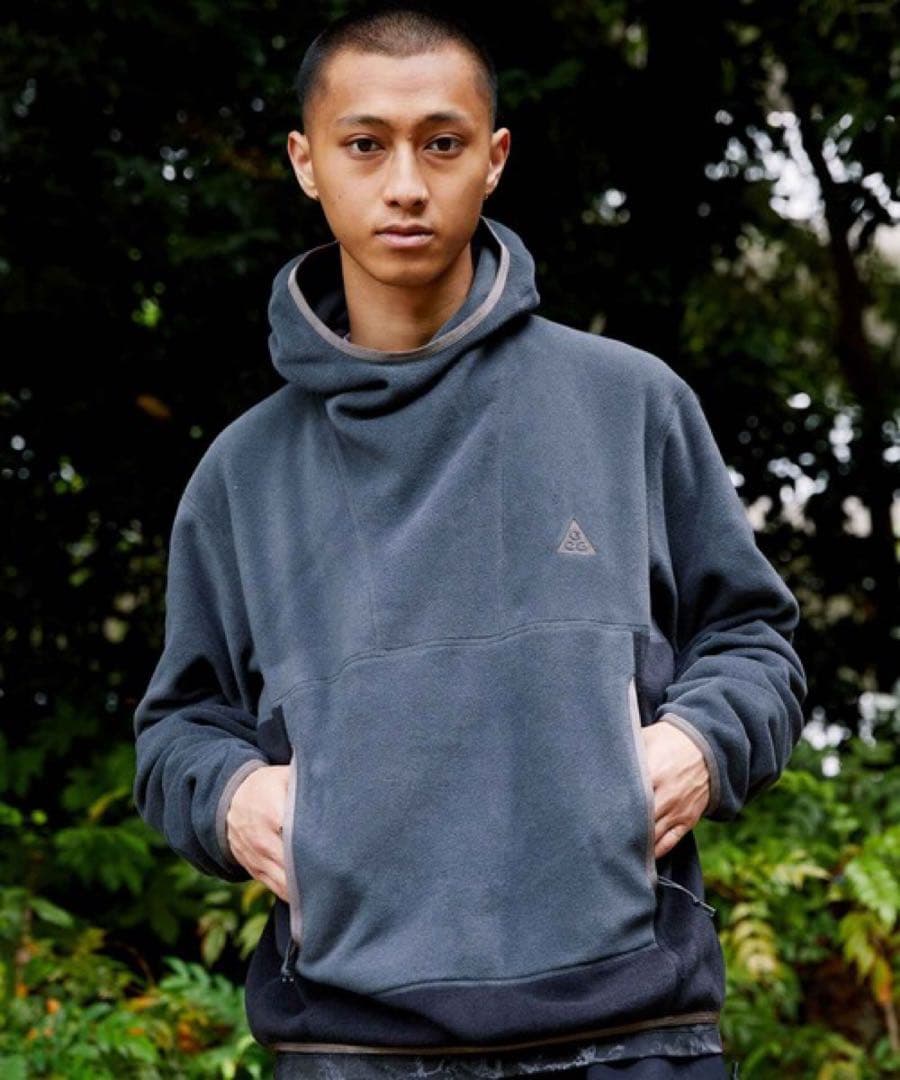 NIKE ACG フリース パーカー ブラック Polartec