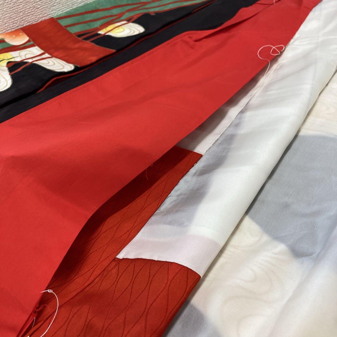 ◆mk-1045　引き振袖　お引きずり　衣装　婚礼　花嫁　金駒刺繍　k-6-2