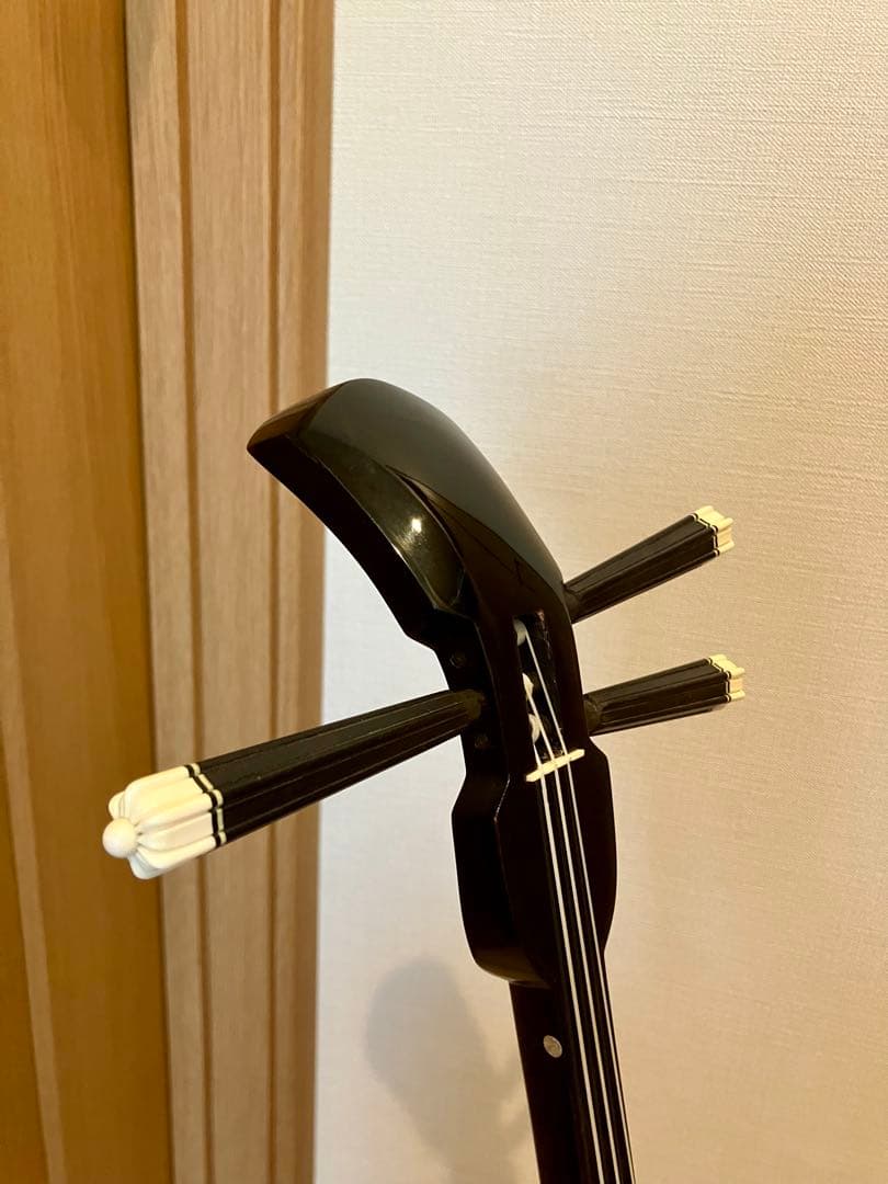 ゴーヤー　三線 八重山黒木 盛嶋開鐘タイプ