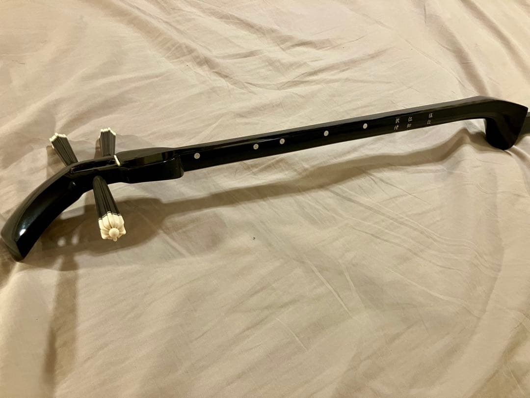 ゴーヤー　三線 八重山黒木 盛嶋開鐘タイプ