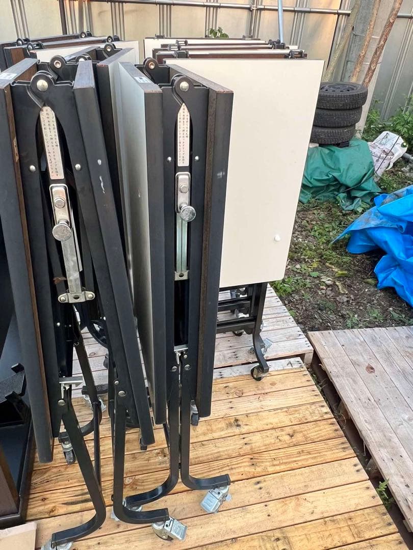 ★7台セット★美品★コクヨKOKUYO/折りたたみ会議テーブル★引取歓迎中古品