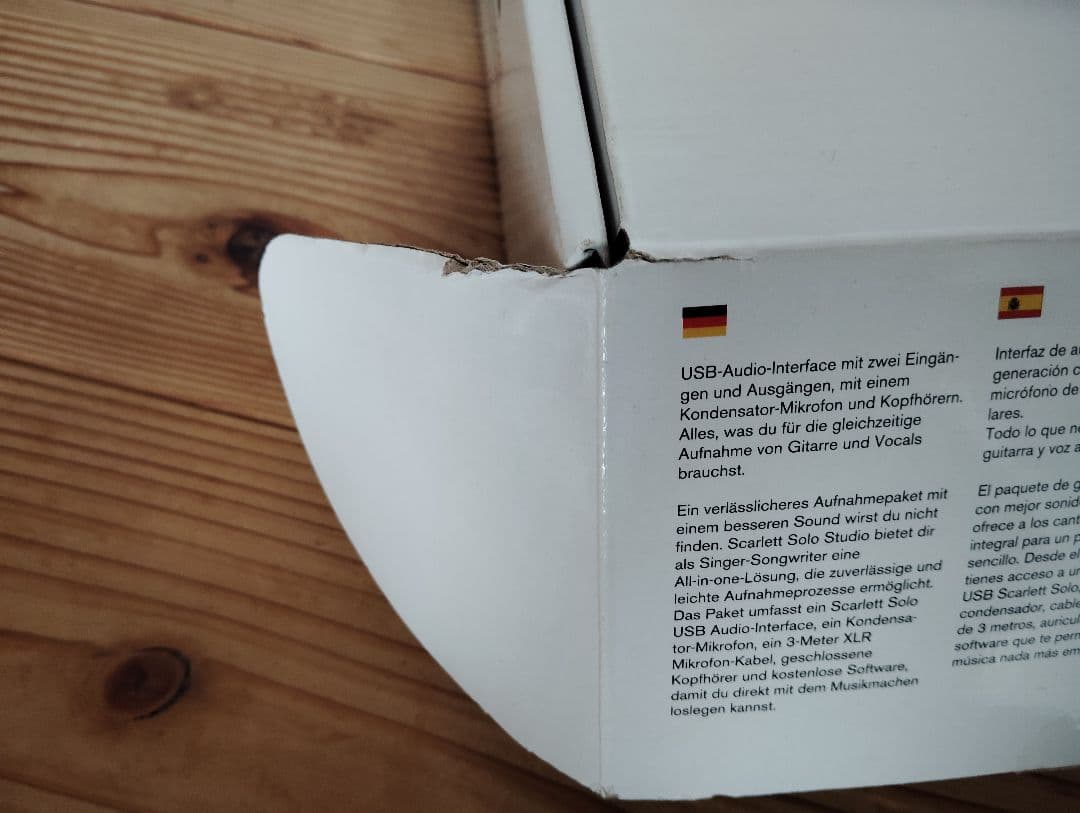 レコーディングセット（Scarlett 18i20(gen3)）