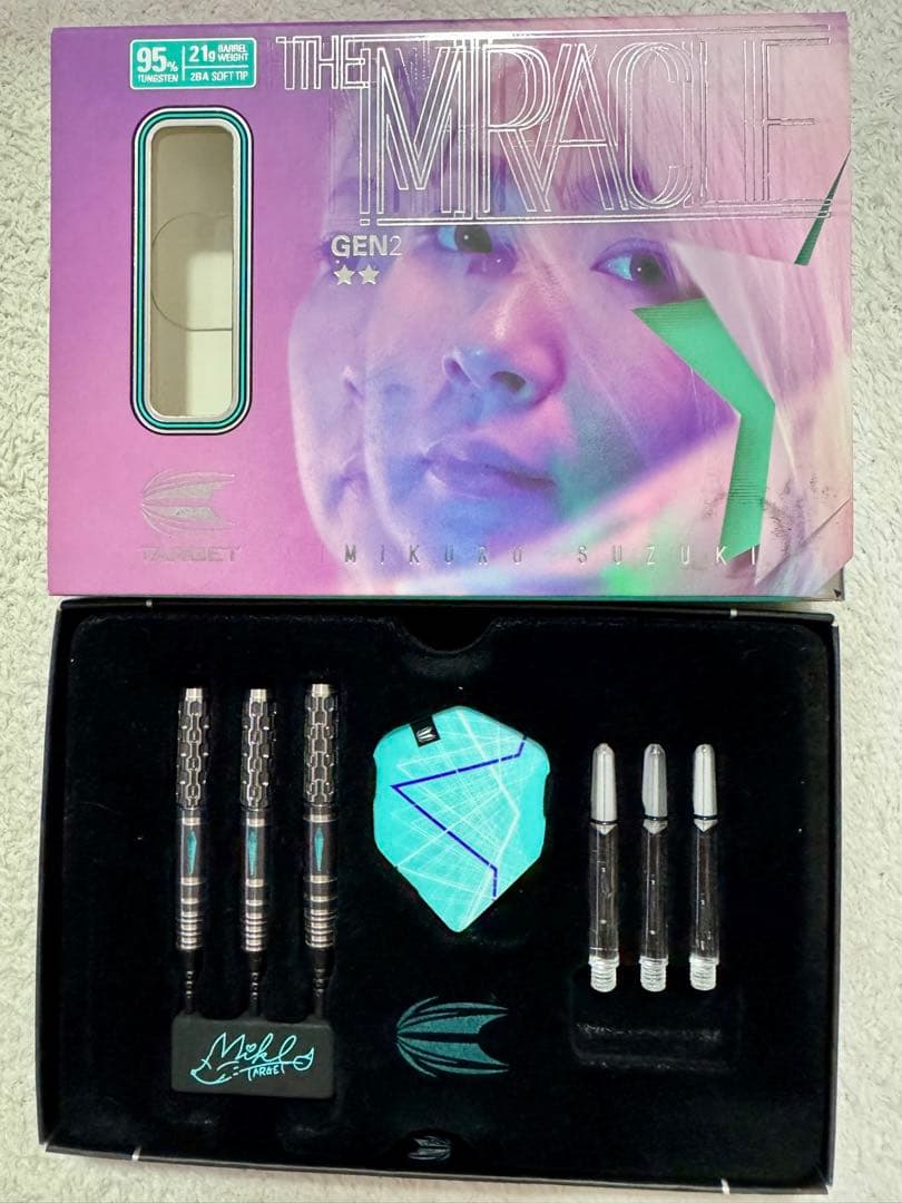 ★TARGET THE MIRACLE G2 鈴木未来 19317 ダーツセット