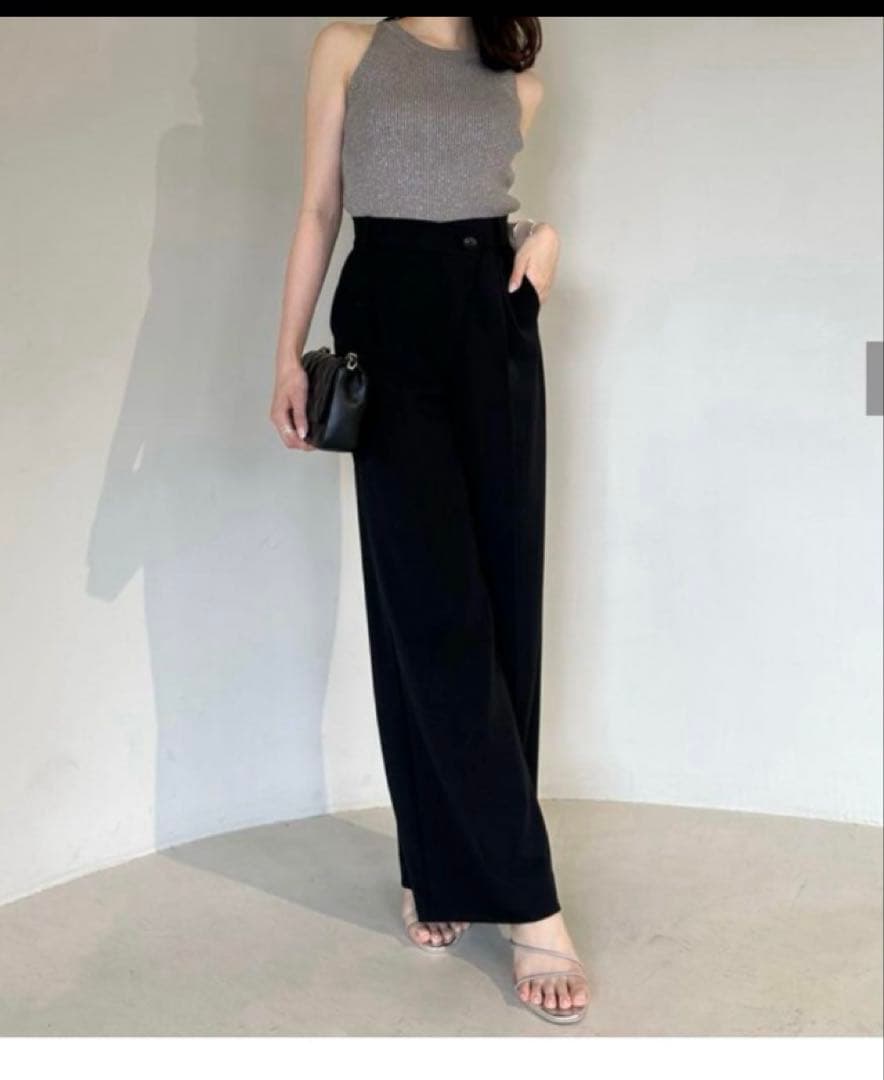 anuans アメスリラメニットトップス