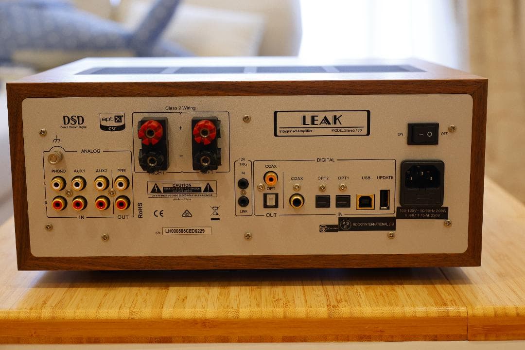 LEAK Stereo 130 Hi-Fi アンプ USB/DAC